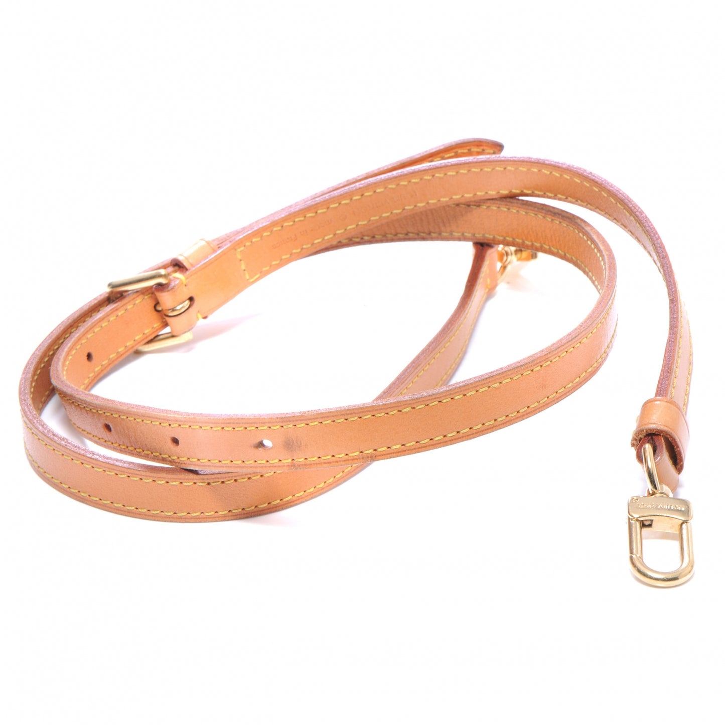 Vachetta Leather Adjustable Shoulder Strap