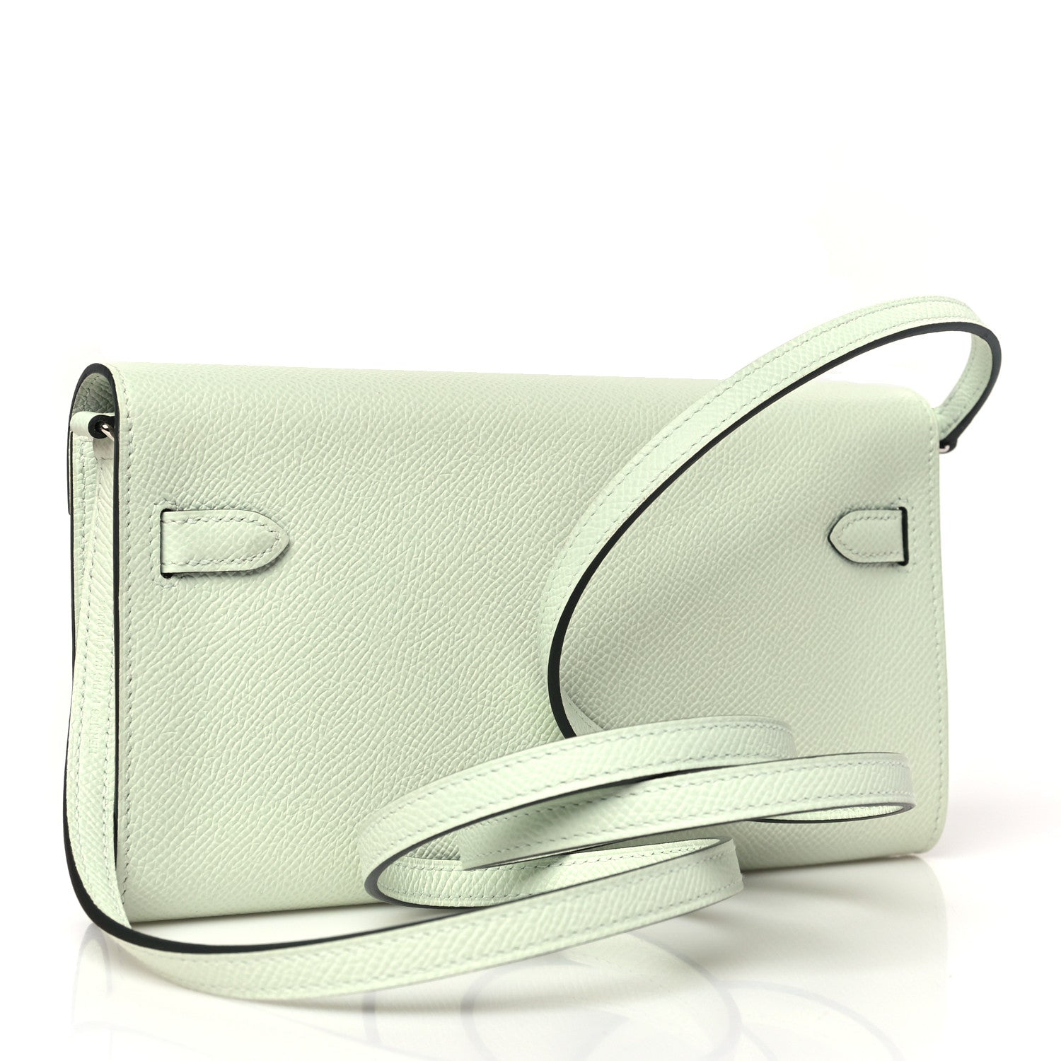 Hermes Epsom Kelly Wallet To Go Vert Fizz 3 of 9