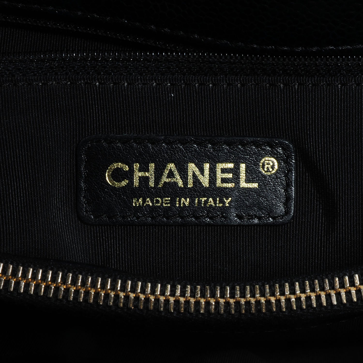 Chanel Caviar Grand Shopping Tote GST Black 6 of 7