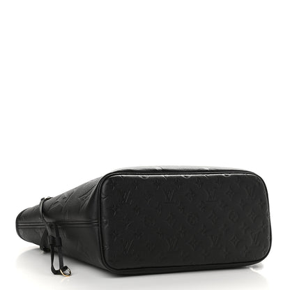 Louis Vuitton Empreinte Monogram Giant Neverfull MM Black 5 of 9