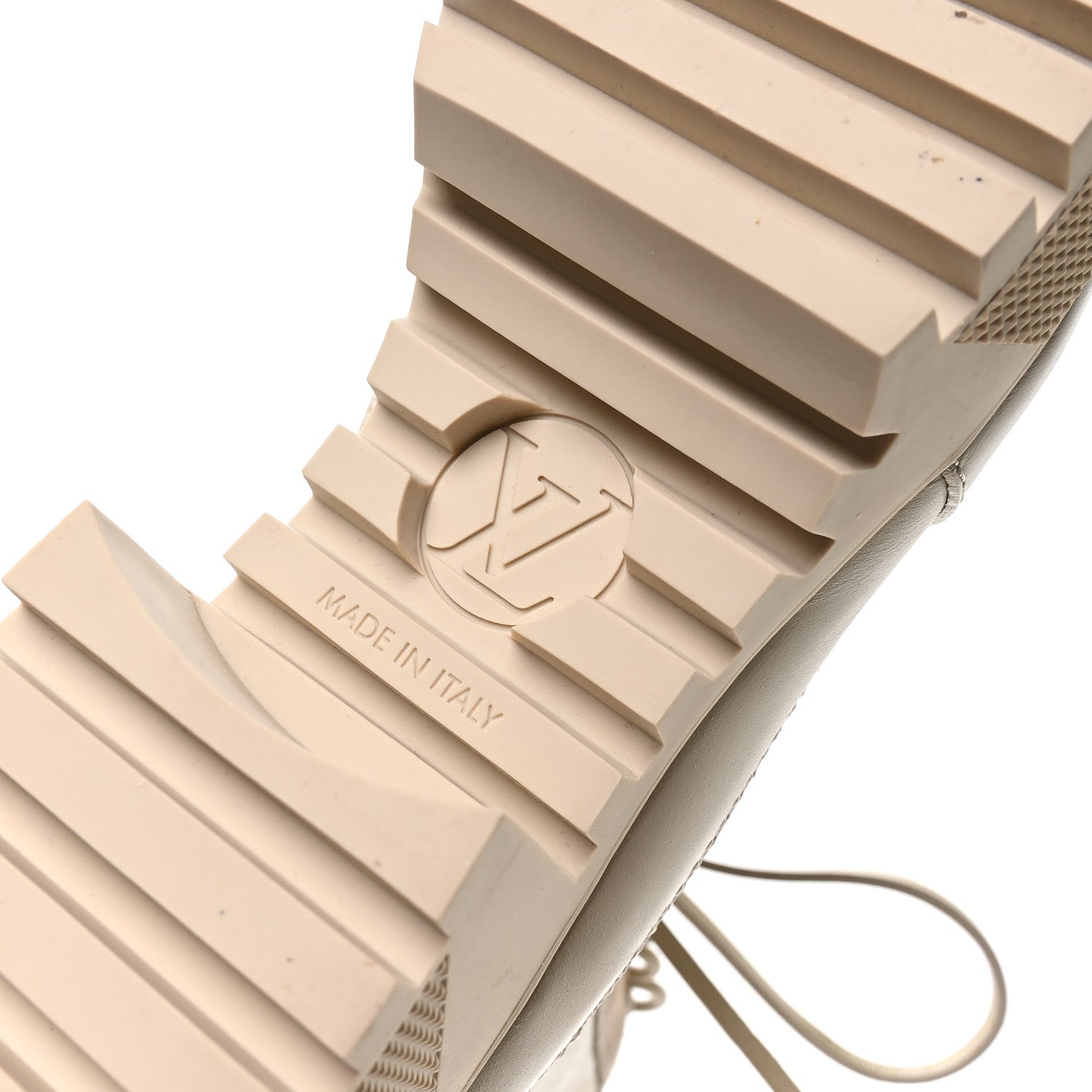 Louis Vuitton Suede Calfskin Laureate Platform Desert Boots 41 Beige 7 of 8