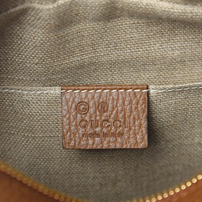 Gucci Monogram Mini Bree Messenger Bag Beige Tabacco 5 of 9
