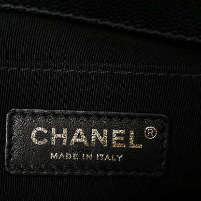 Chanel Caviar Quilted Small Boy Flap Black 6 of 10