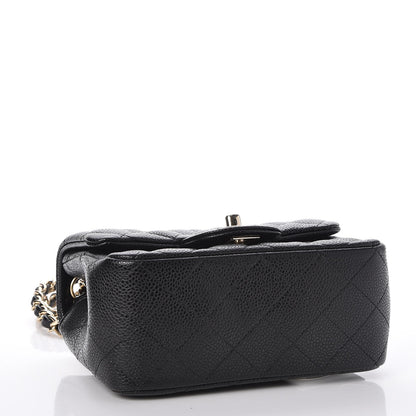 Chanel Caviar Quilted Mini Square Flap Black 4 of 8
