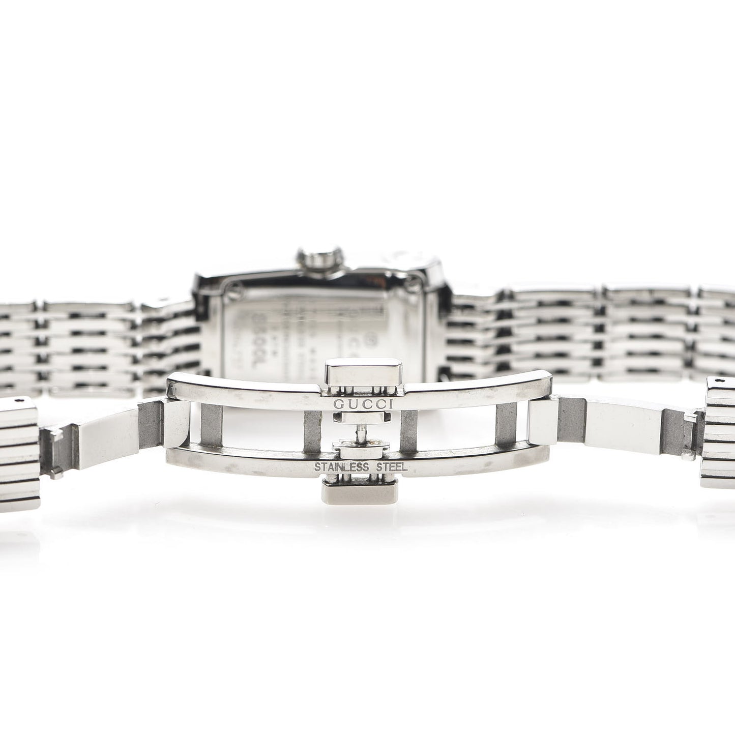 Stainless Steel Pink Mother of Pearl 15mm 8600L Quartz Watch