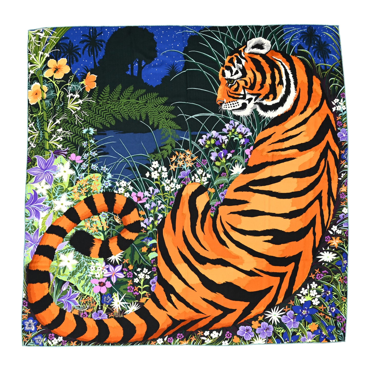 Cashmere Silk Tyger Tyger Shawl 140