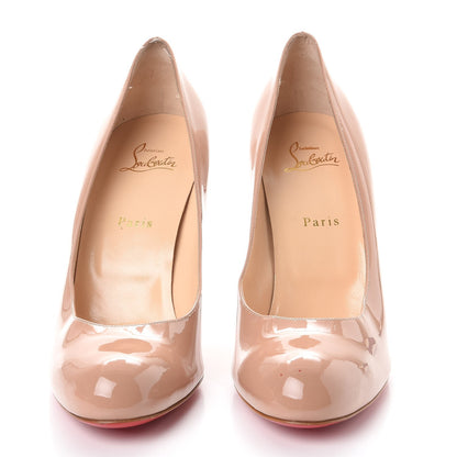 Christian Louboutin Patent Simple 100 Pumps 42 Nude 2 of 10