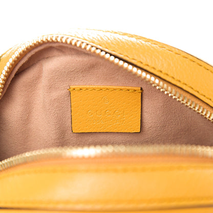 Gucci GG Supreme Monogram Flora Web Mini Ophidia Round Shoulder Bag Beige Multicolor Crop 5 of 9