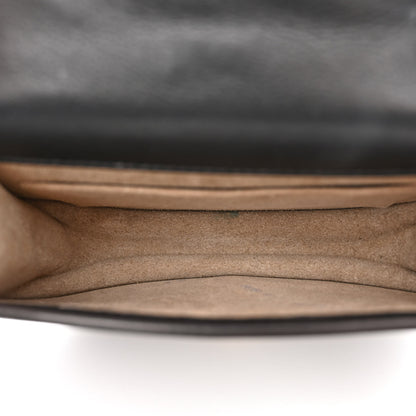 Chloe Calfskin Suede Quilted Small Nile Bracelet Bag Black 5 of 10