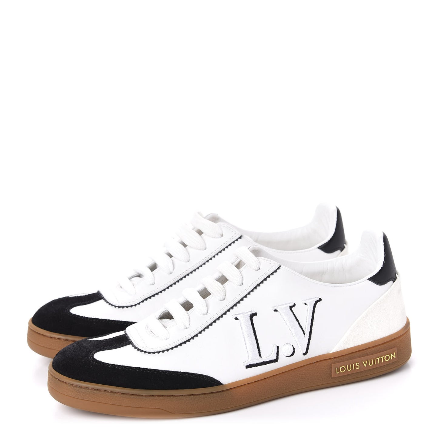 Calfskin Frontrow Sneakers 37 Black