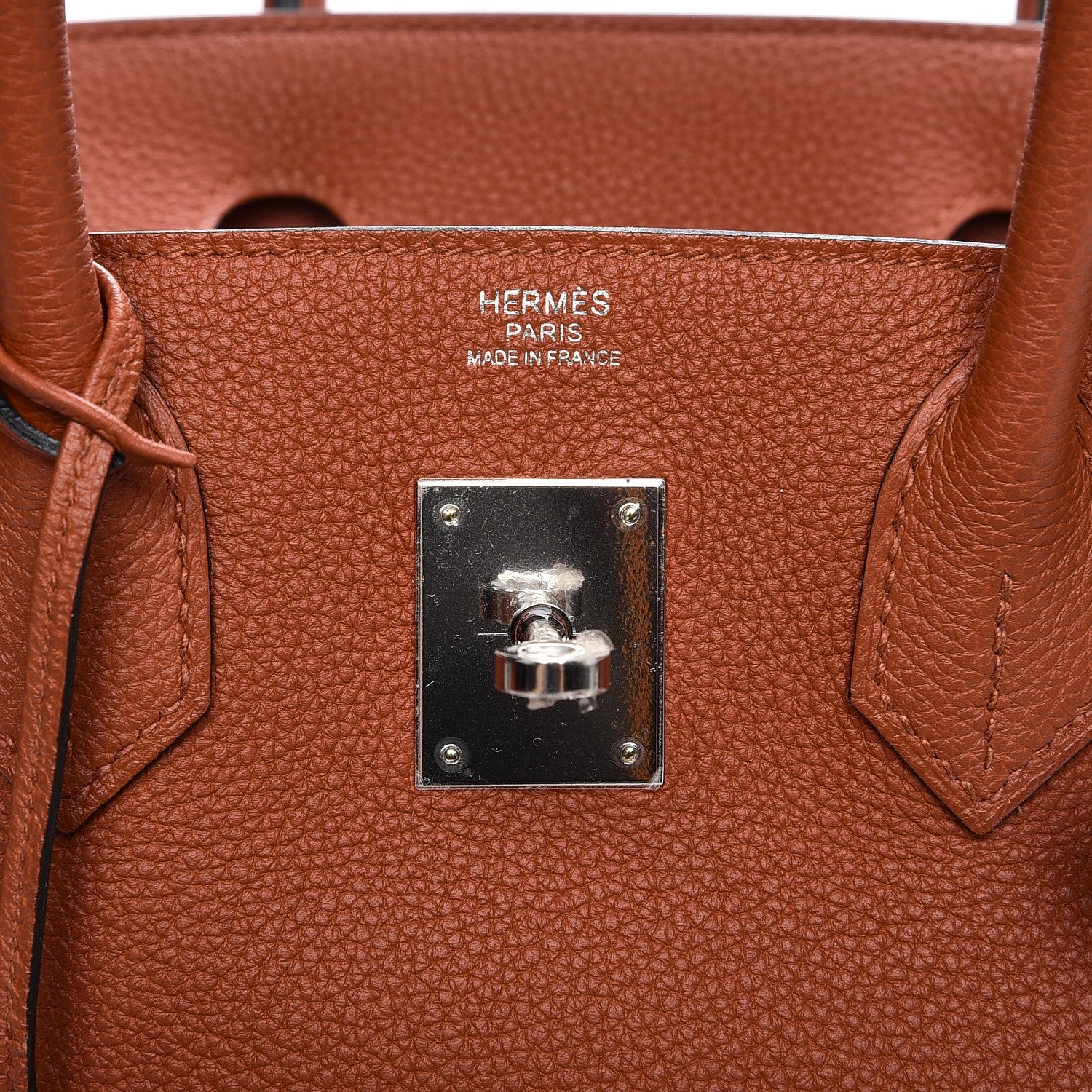 Hermes Togo Birkin 30 Cuivre 8 of 34