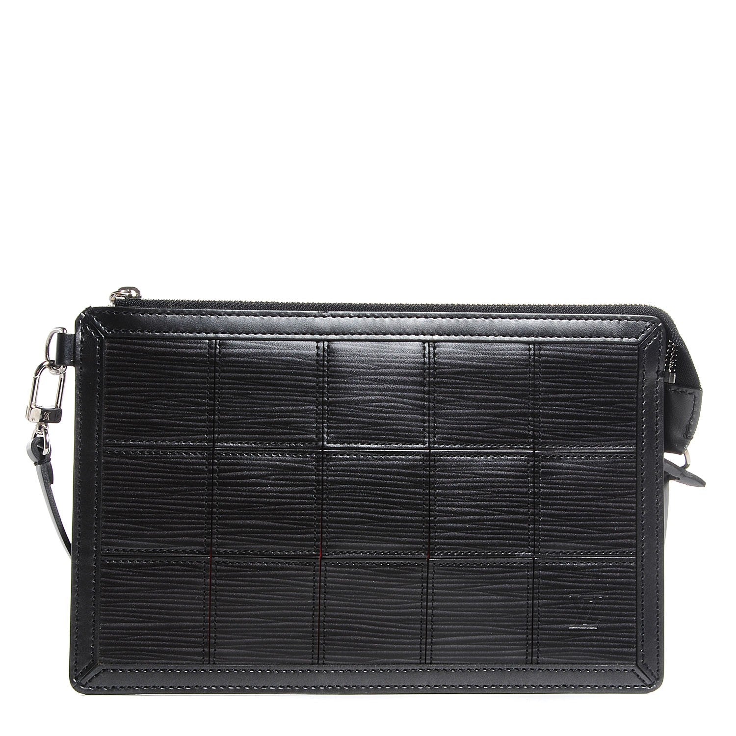Louis Vuitton Epi Stretch Delmonico Pochette Black 1 of 7