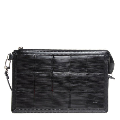 Louis Vuitton Epi Stretch Delmonico Pochette Black 1 of 7