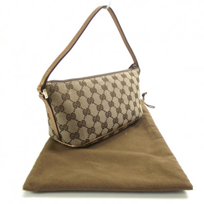 Gucci Monogram Pochette Gold 3 of 9