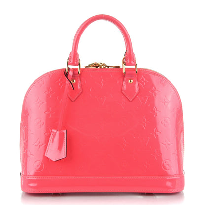 Louis Vuitton Vernis Alma PM Rose Litchi 1 of 9
