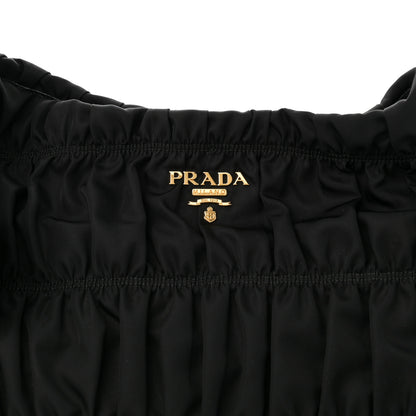 Prada Tessuto Nylon Gaufre Tote Black 8 of 13