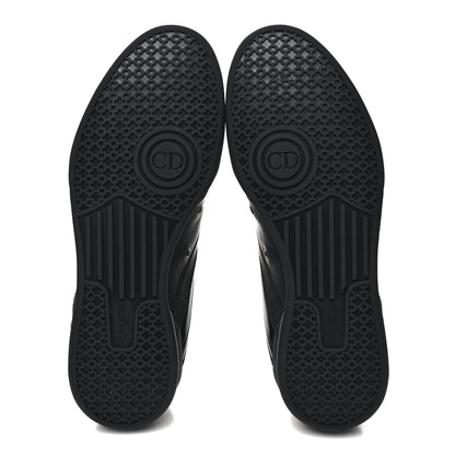 Christian Dior Matte Calfskin Patent Mens Sneakers 40.5 Black 5 of 9