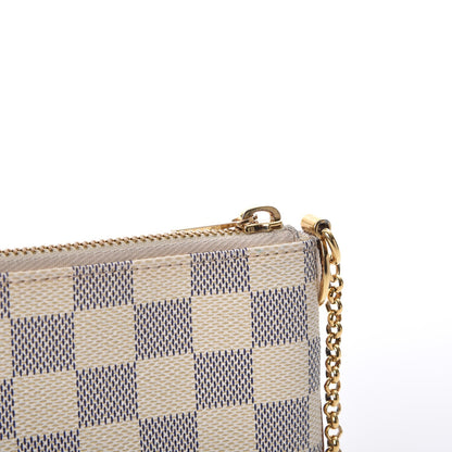 Louis Vuitton Damier Azur Pochette Milla MM 8 of 12