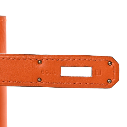 Hermes Swift Lakis Kelly 35 Orange 7 of 11