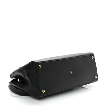 Fendi Vitello Elite Regular 2Jours Tote Black 4 of 10
