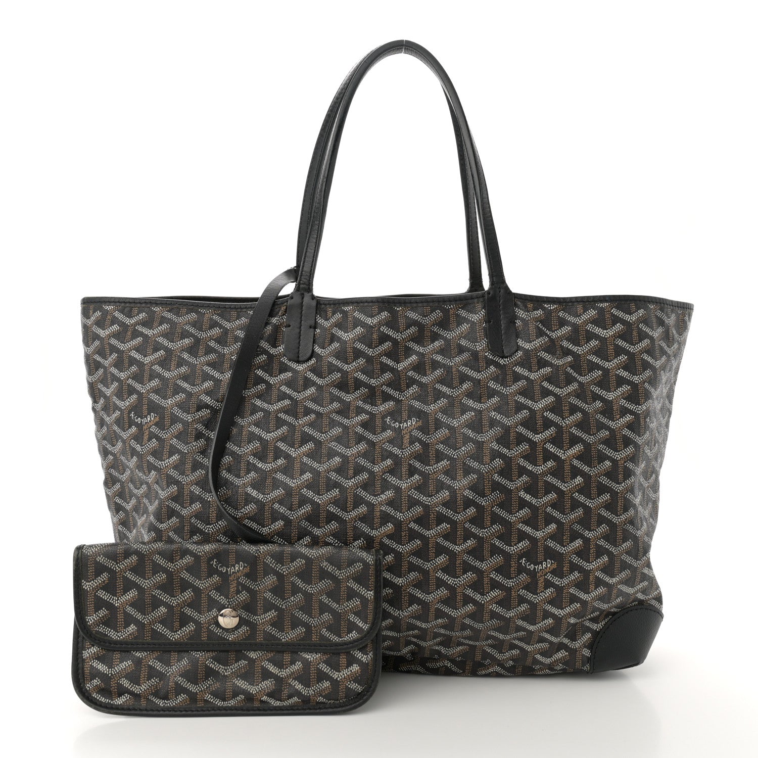 Goyard Goyardine Saint Louis PM Black 3 of 16