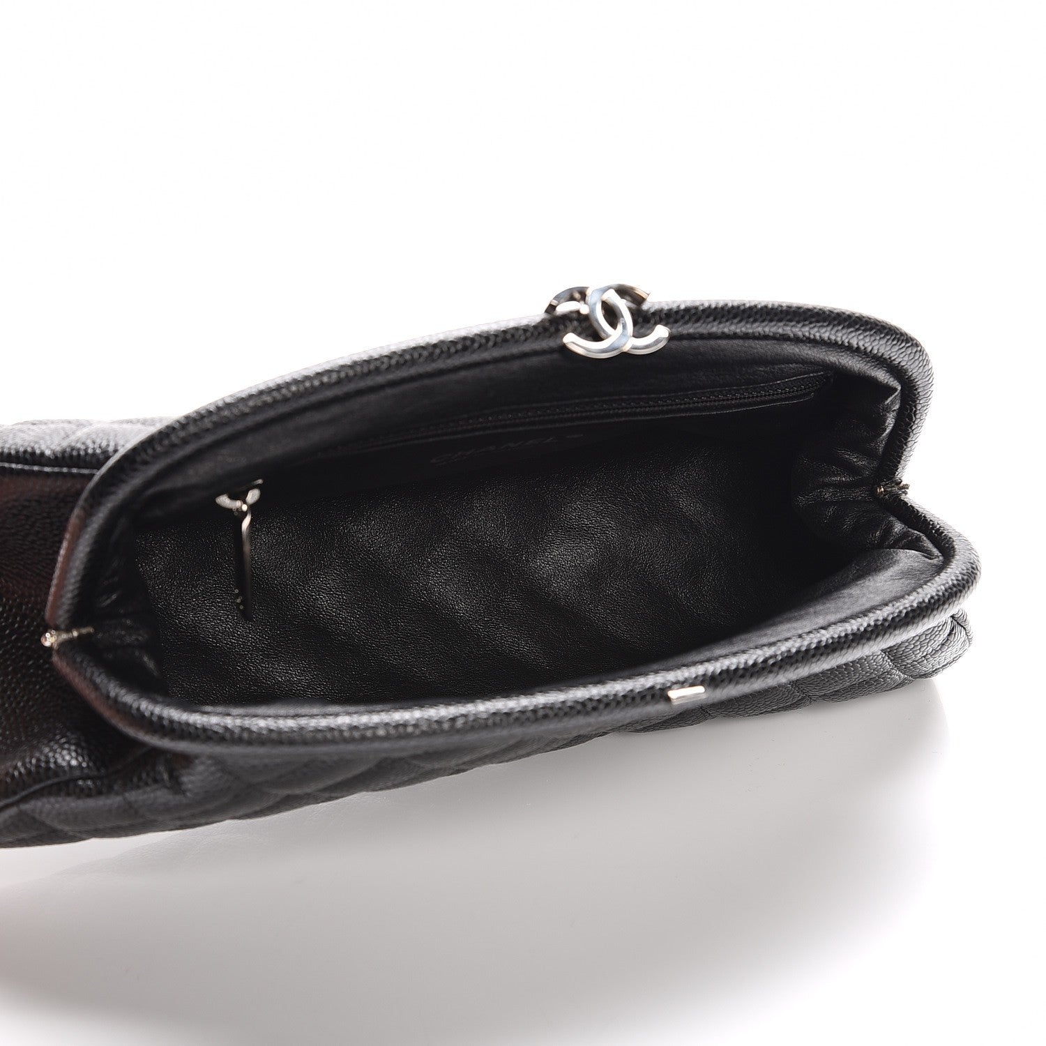 Chanel Caviar Quilted Timeless Clutch Black 5 of 7