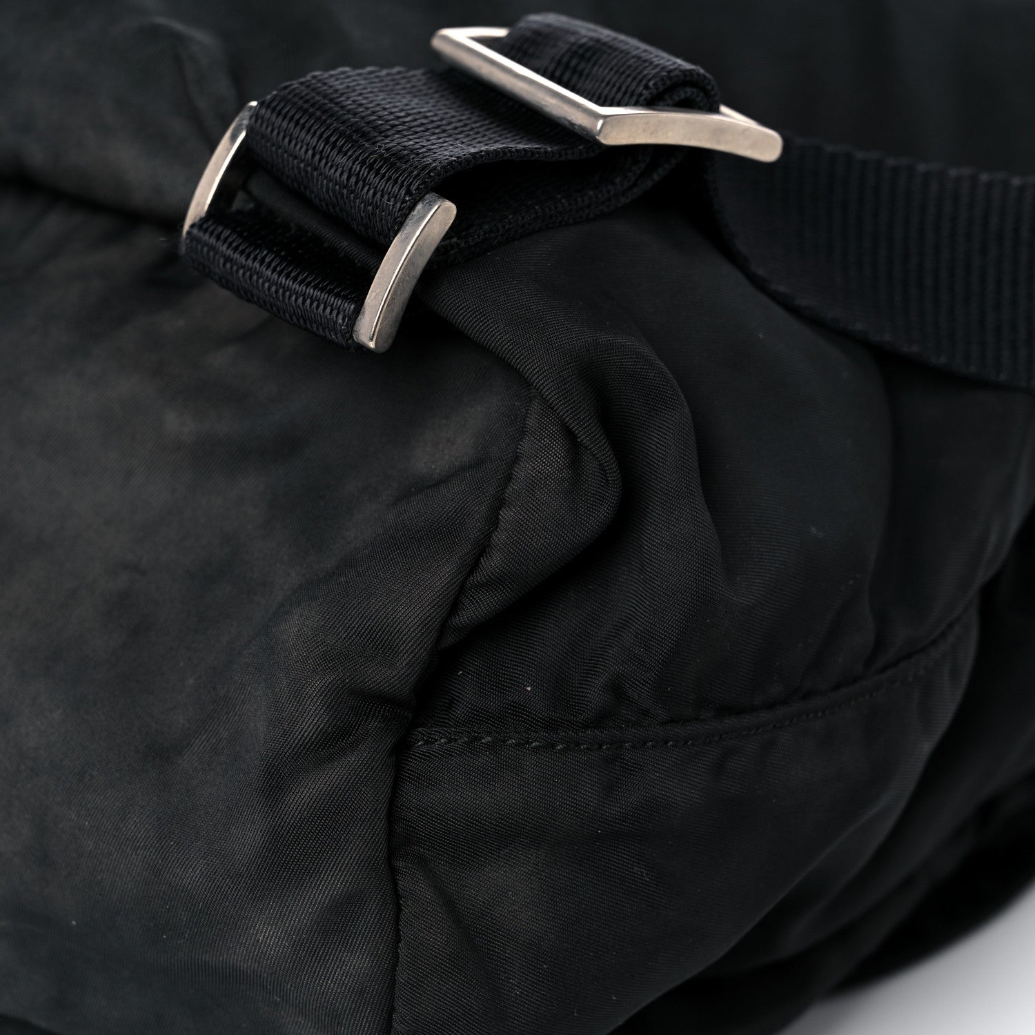 Prada Nylon Vela Medium Backpack Black 8 of 25