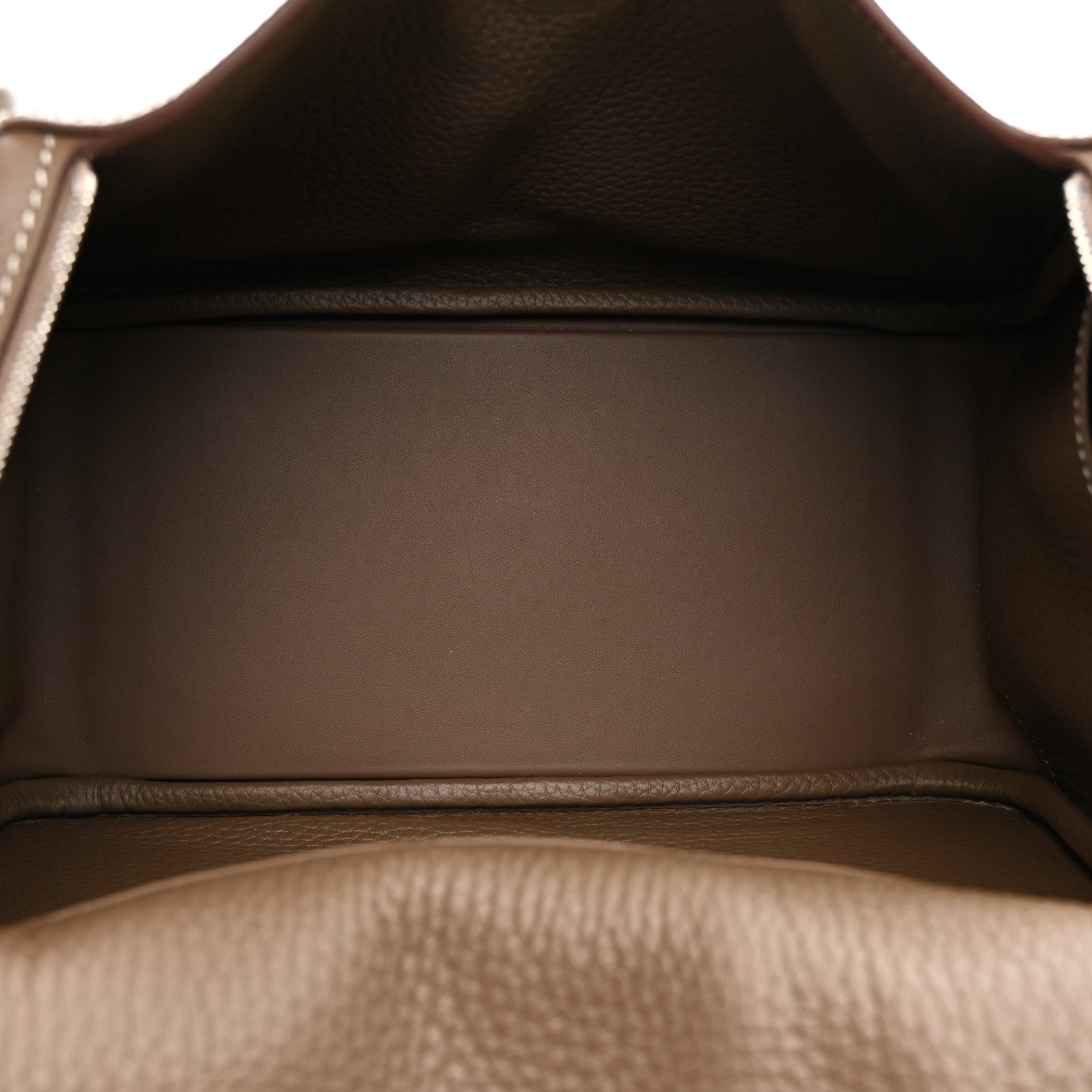Hermes Taurillon Clemence Lindy 26 Etoupe 5 of 11