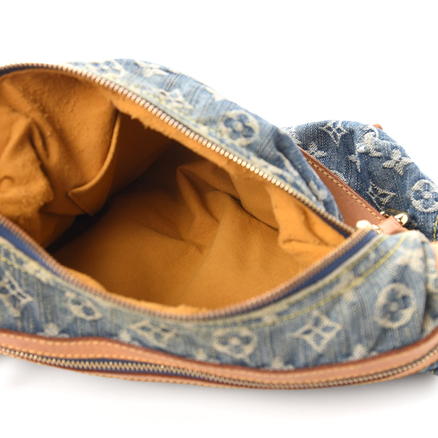 Louis Vuitton Monogram Denim Baggy PM Blue 5 of 10