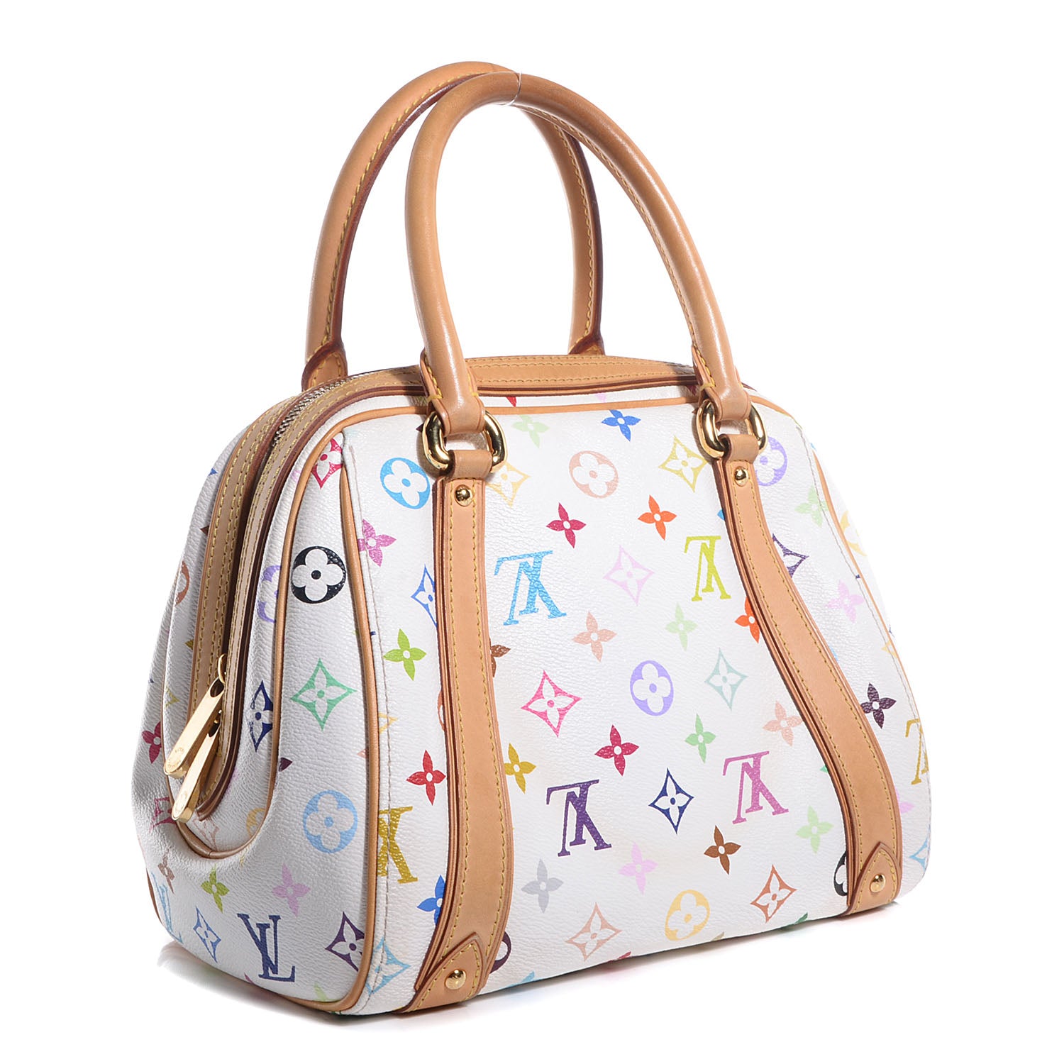 Louis Vuitton Monogram Multicolor Priscilla White 3 of 7