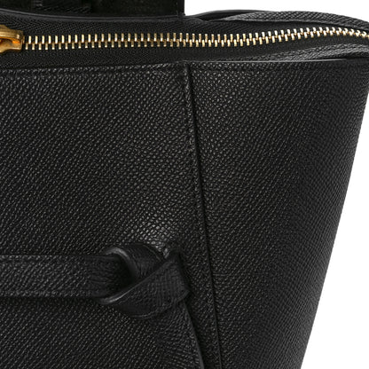 Celine Grained Calfskin Mini Belt Bag Black 10 of 10