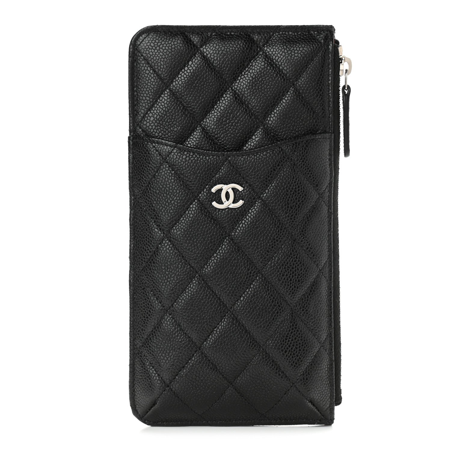 Chanel Caviar Quilted Classic iPhone Pouch Black 2 of 10
