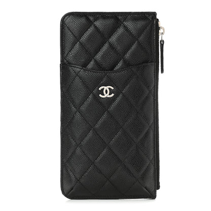 Chanel Caviar Quilted Classic iPhone Pouch Black 2 of 10