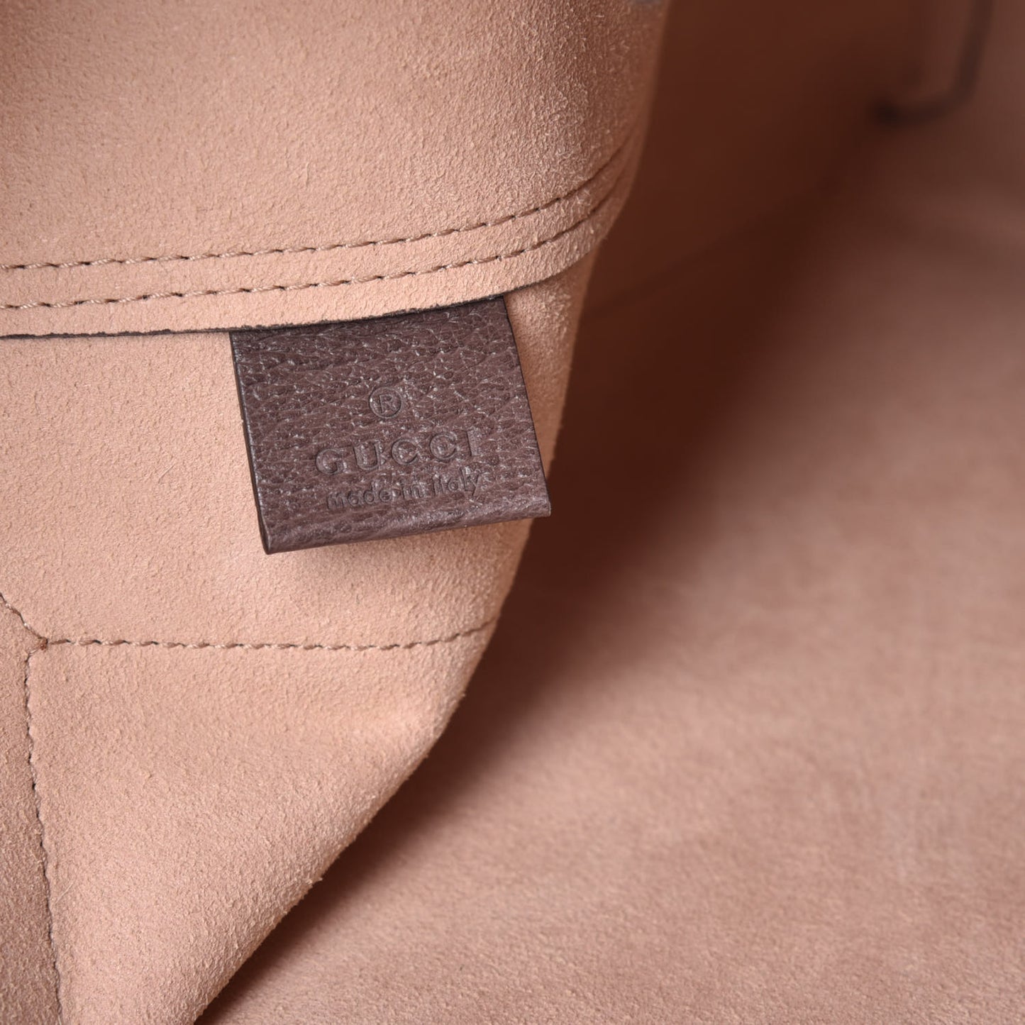 GG Supreme Monogram Web Large Ophidia Tote Brown