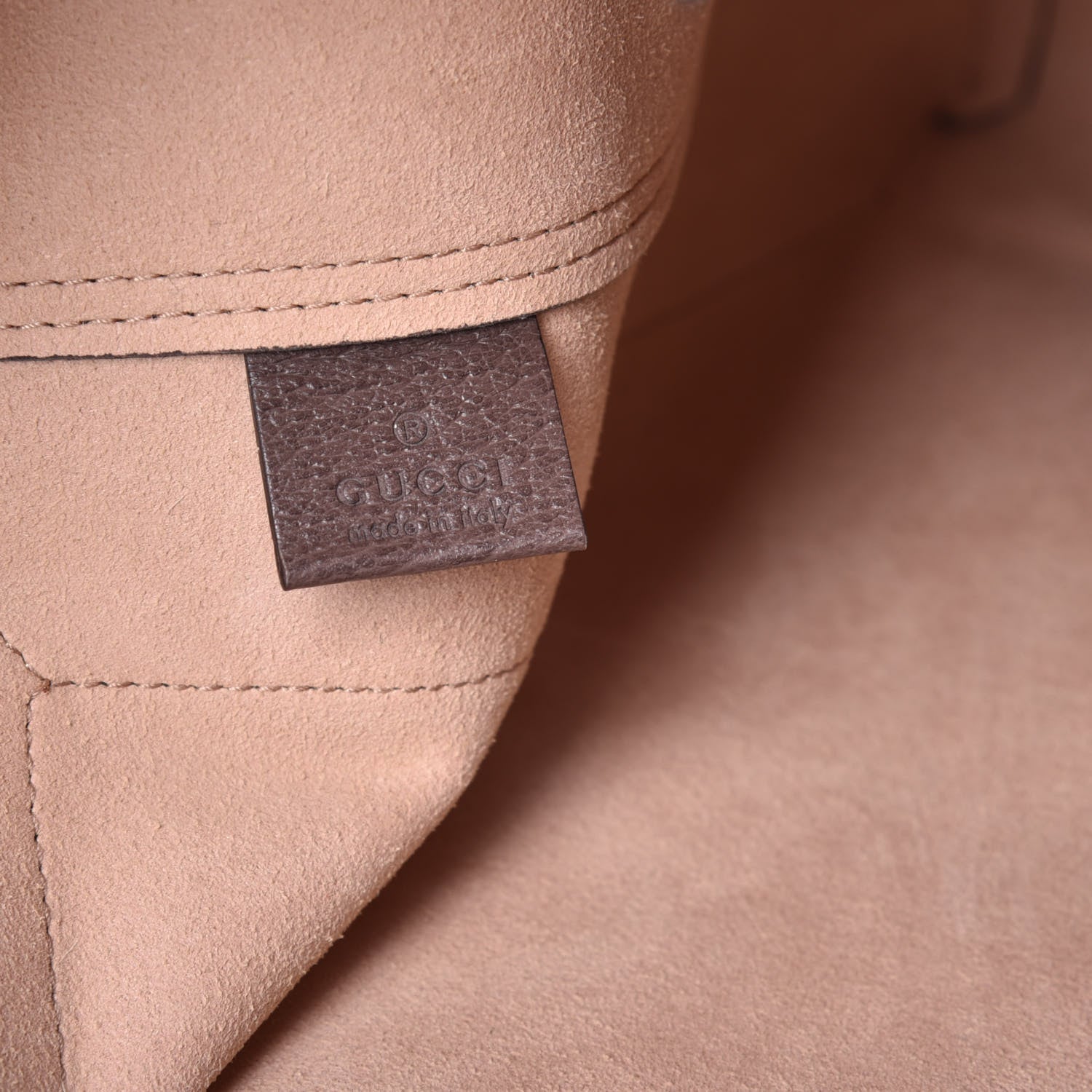 Gucci GG Supreme Monogram Web Large Ophidia Tote Brown 6 of 8