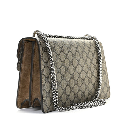 Gucci GG Supreme Monogram Small Dionysus Shoulder Bag Taupe 3 of 10