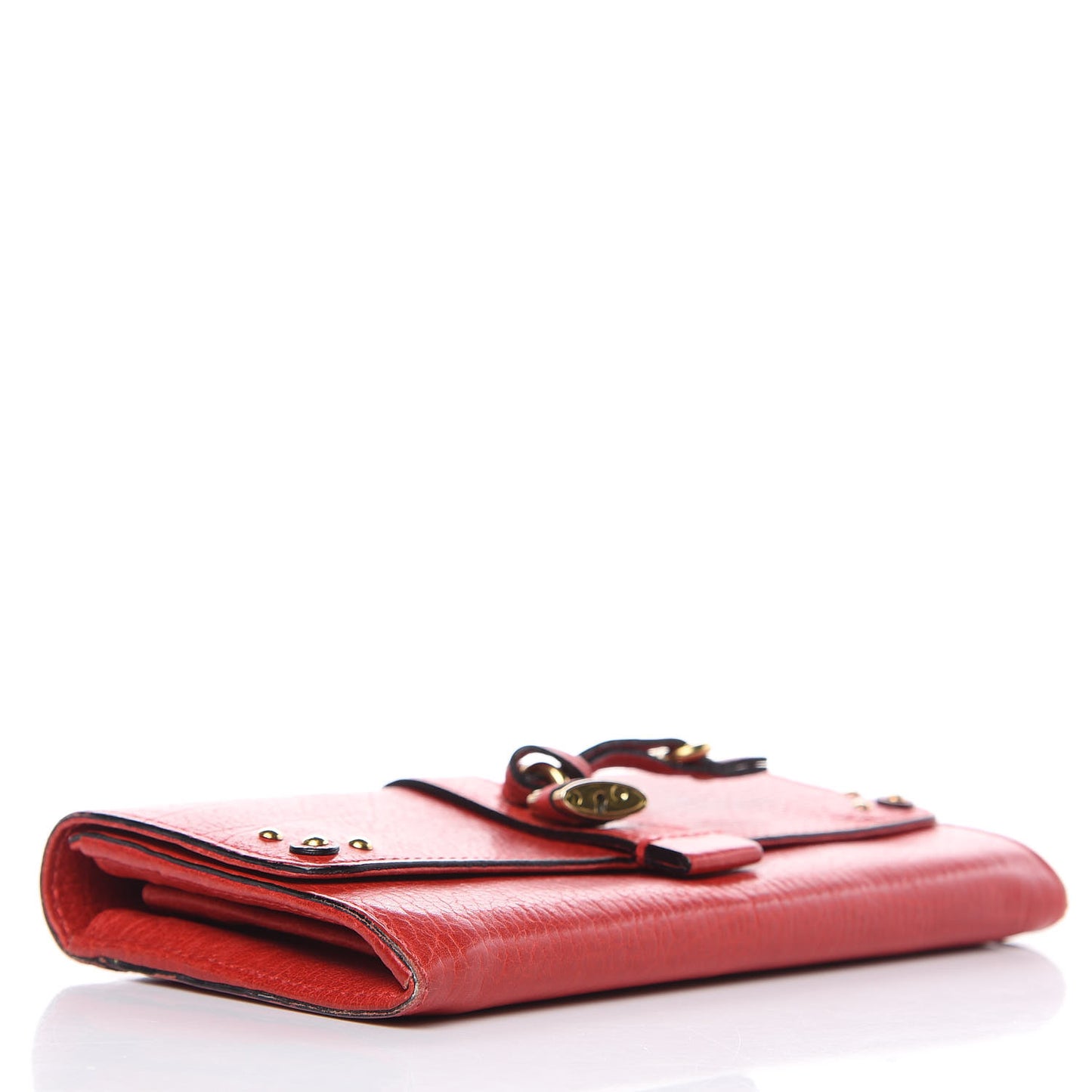 Calfskin Aurore Wallet Holly Berry