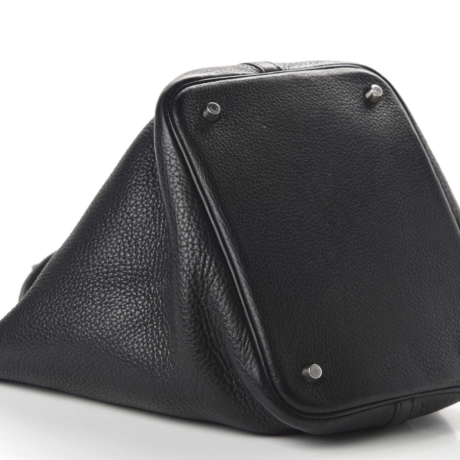 Hermes Taurillon Clemence Picotin Lock 22 MM Black 6 of 9