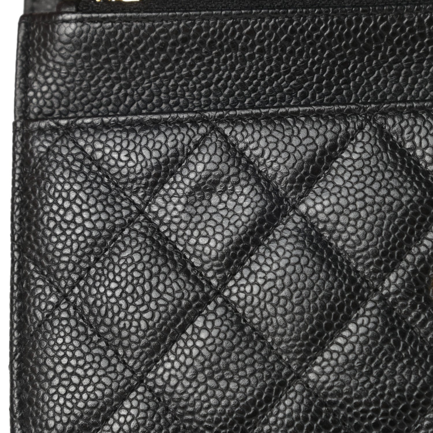 Chanel Caviar Quilted Wallet On Chain WOC Black 12 of 12