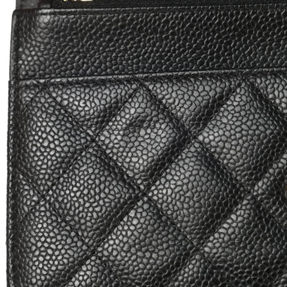 Chanel Caviar Quilted Wallet On Chain WOC Black 12 of 12