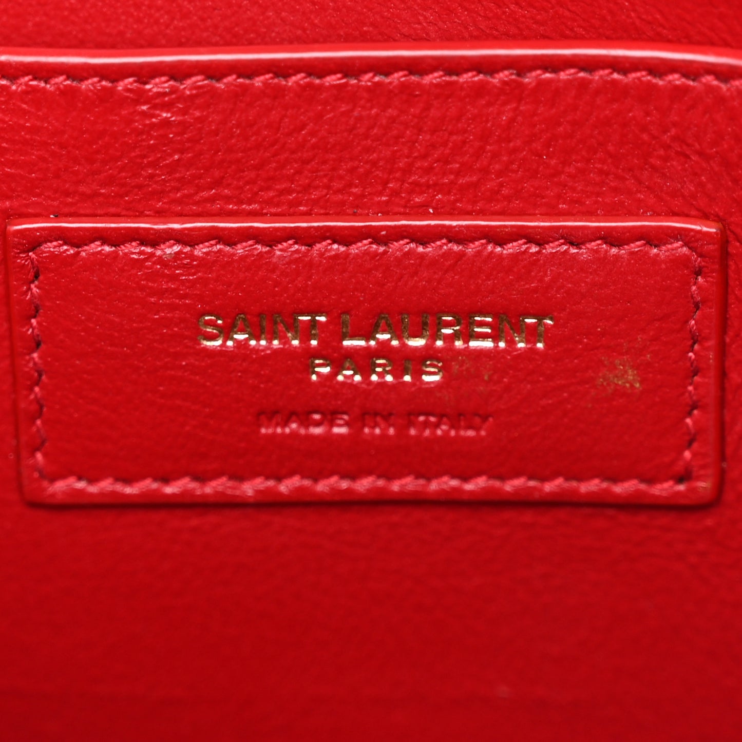 Smooth Calfskin Manhattan Shoulder Bag Rouge Eros
