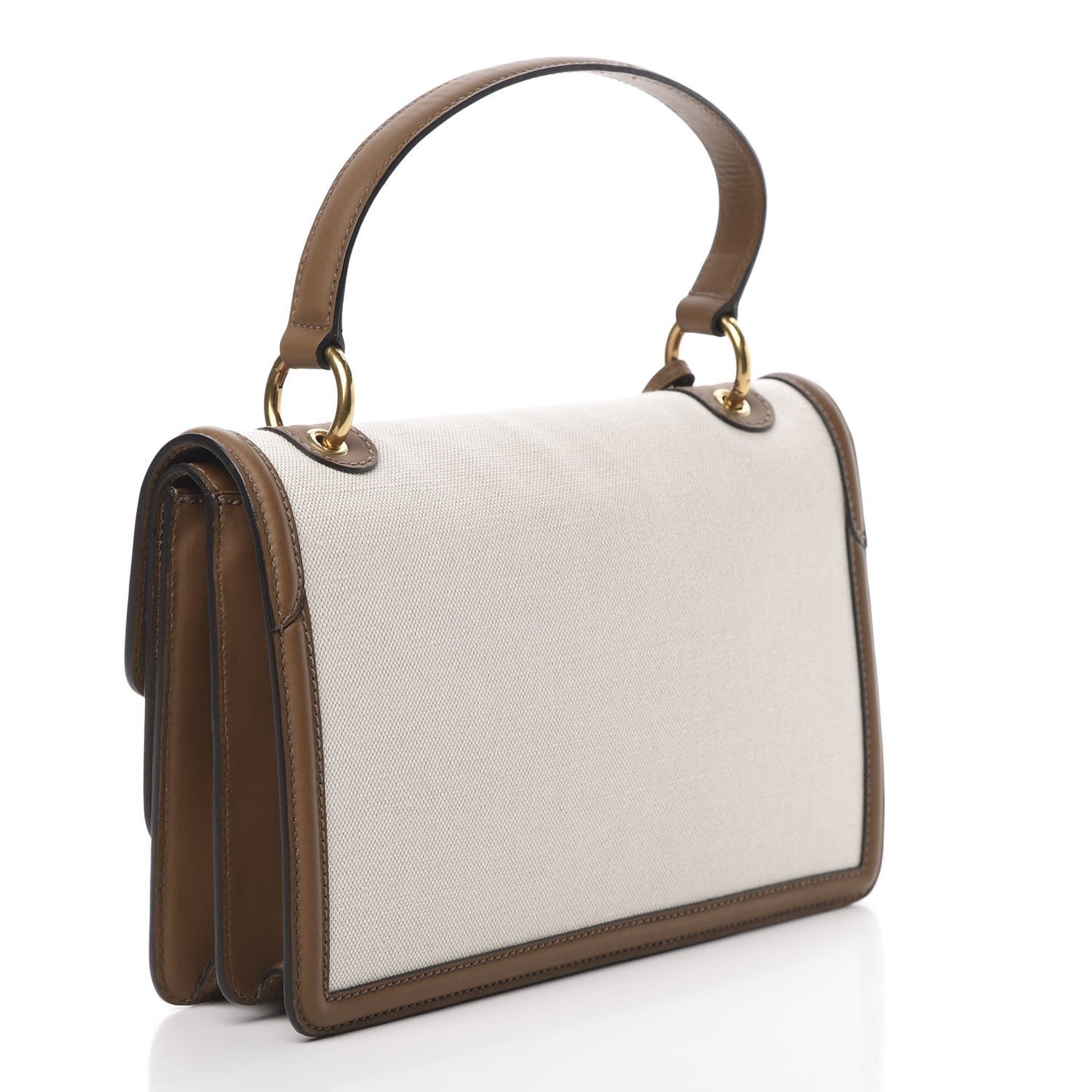 Canvas Medium Derby Bag Brown