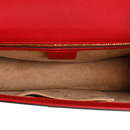 Gucci Calfskin Small Sylvie Shoulder Bag Hibiscus Red 5 of 12