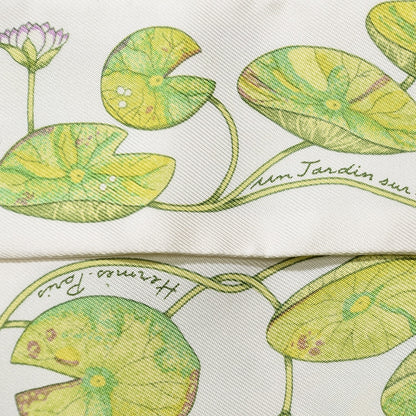 Hermes Silk Un Jardin Sur Le Nil Twilly Scarf 3 of 4