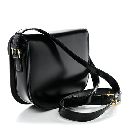 Celine Shiny Calfskin Besace Clea Triomphe Black 3 of 9