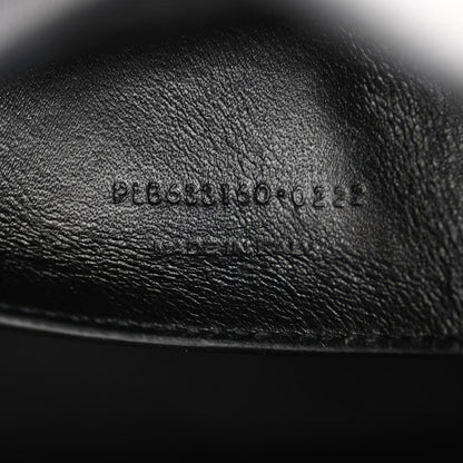 Saint Laurent Lambskin Matelasse Monogram Baby Niki Chain Satchel Black 7 of 10