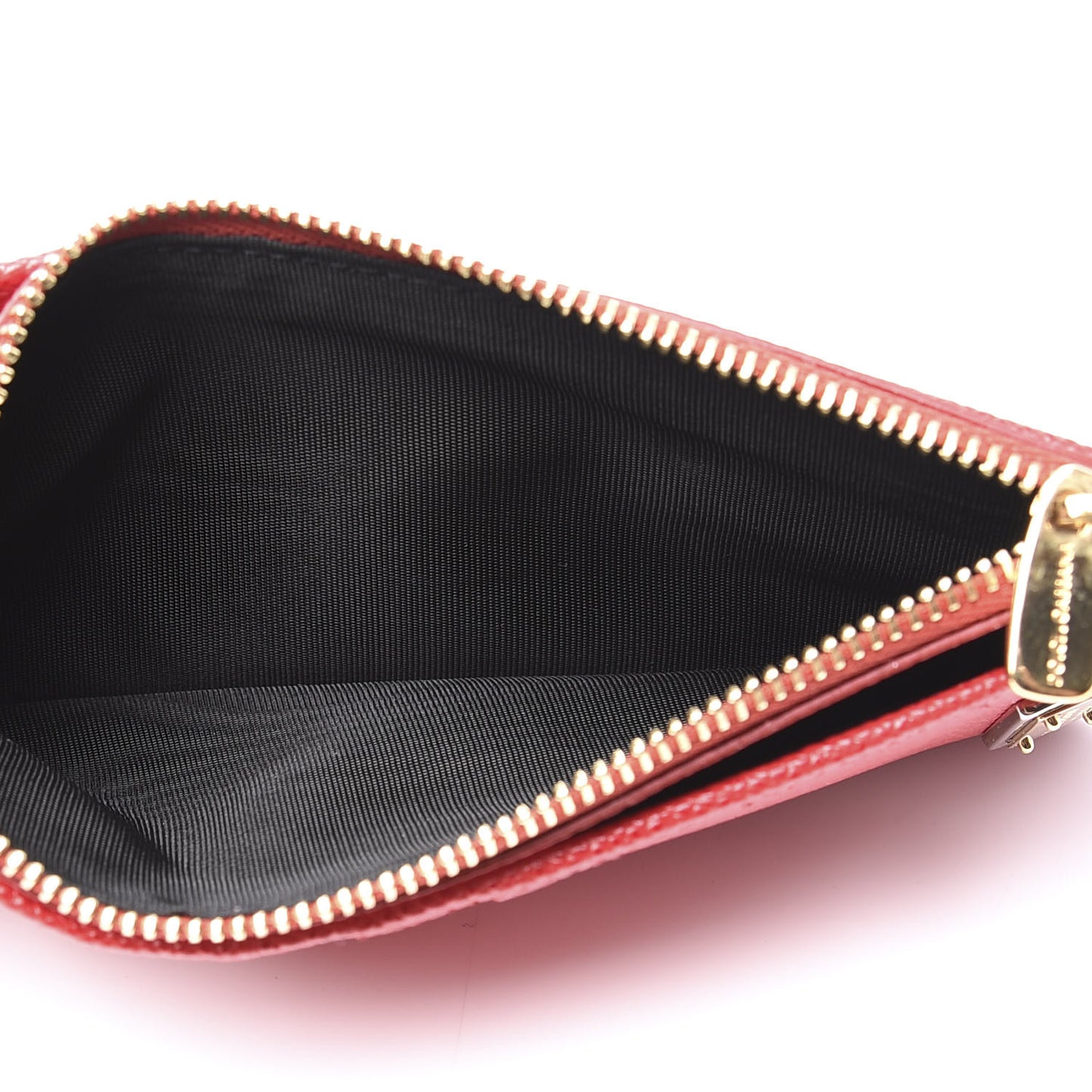 Dauphine Card Holder in Red
