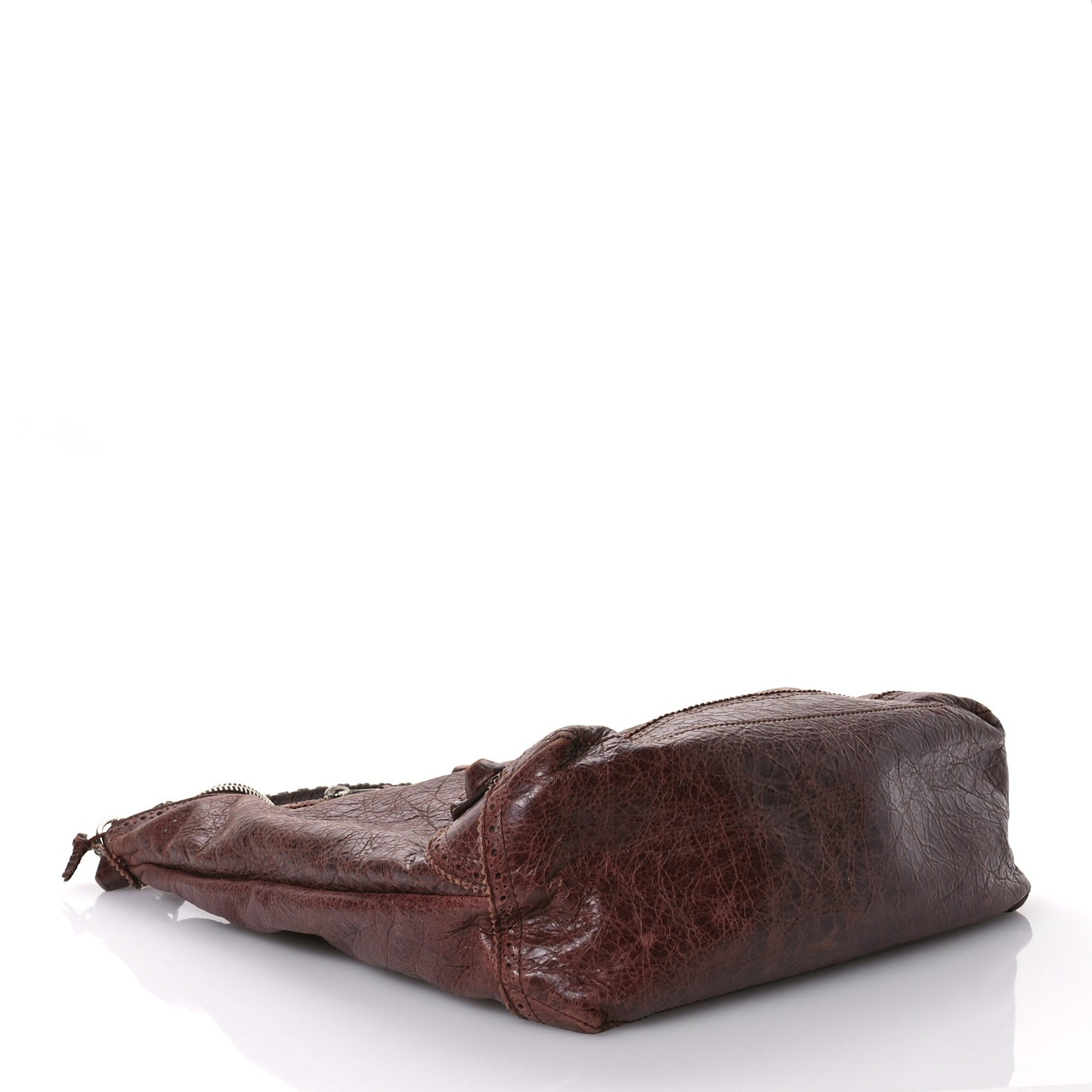 Agneau Giant Brogues Hardware Day Hobo Castagna