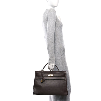 Hermes Fjord Kelly Retourne 40 Havane 2 of 10
