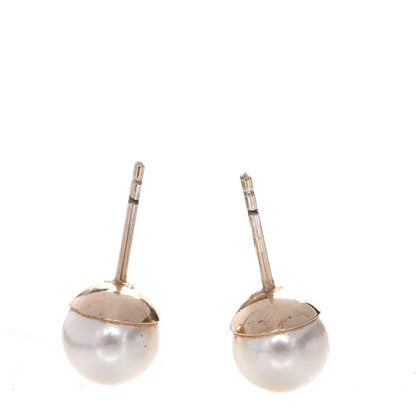 Christian Dior Pearl Mise En Dior Tribal Earrings 3 of 5